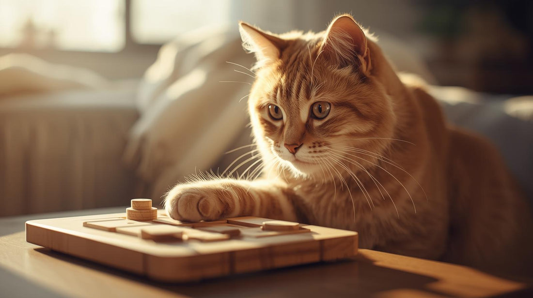 Top Interactive Puzzle Toys for Senior Cats