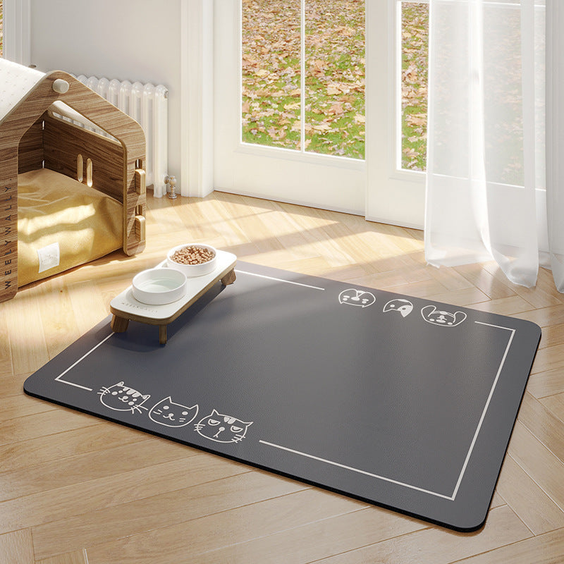 Simple, Stylish, and Washable – The Perfect Pet Mat!