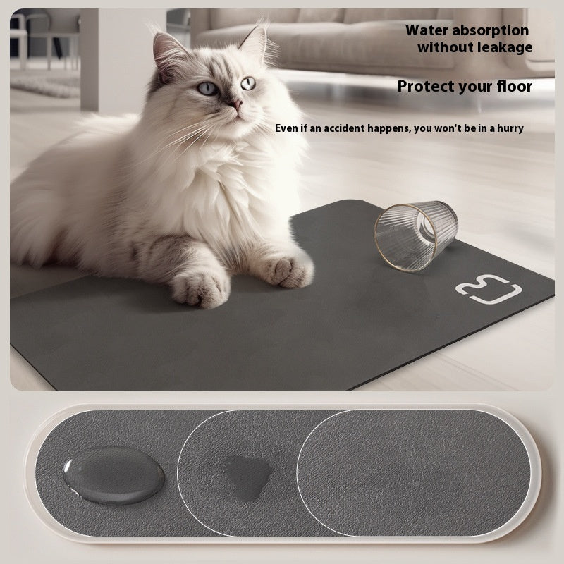 Simple, Stylish, and Washable – The Perfect Pet Mat!