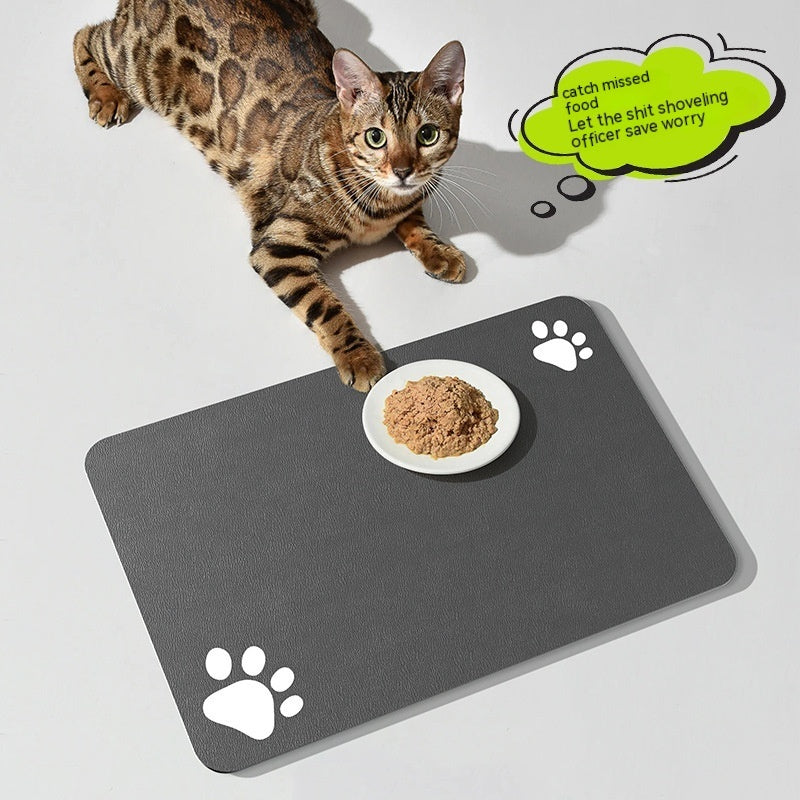 Washable Pet Pad – For Tidy, Stress-Free Mealtimes!