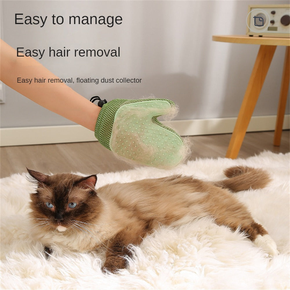Pet Hair Gone! Easy Cleaning Glove for Happy Pets!