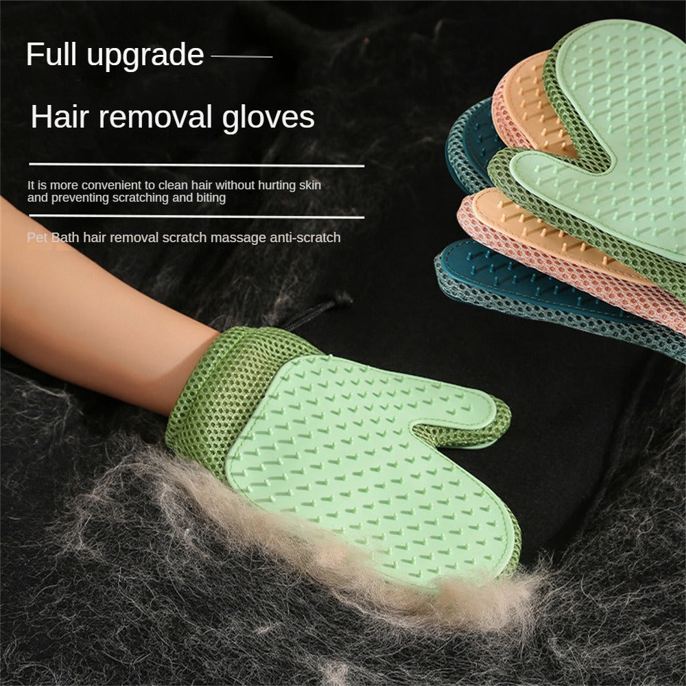 Pet Hair Gone! Easy Cleaning Glove for Happy Pets!
