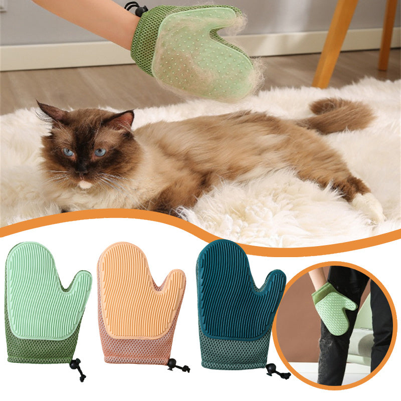 Pet Hair Gone! Easy Cleaning Glove for Happy Pets!