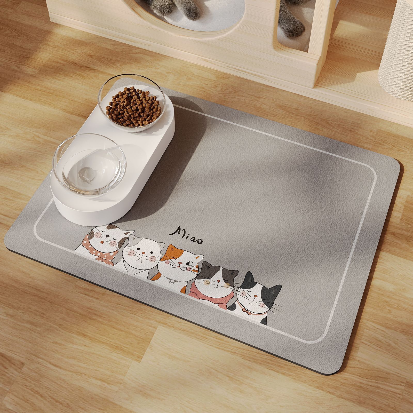 Simple, Stylish, and Washable – The Perfect Pet Mat!