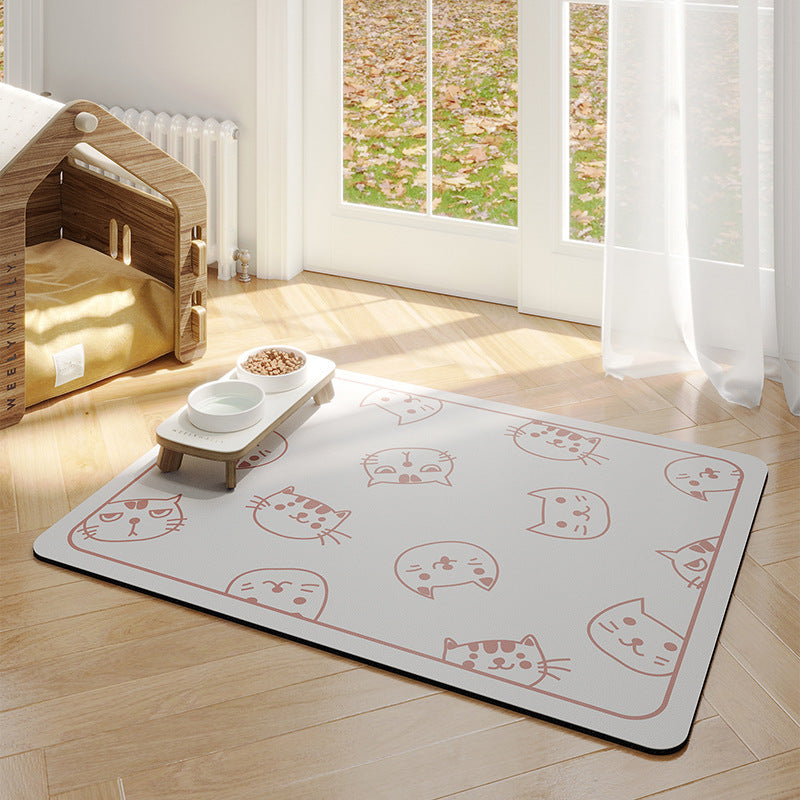 Simple, Stylish, and Washable – The Perfect Pet Mat!