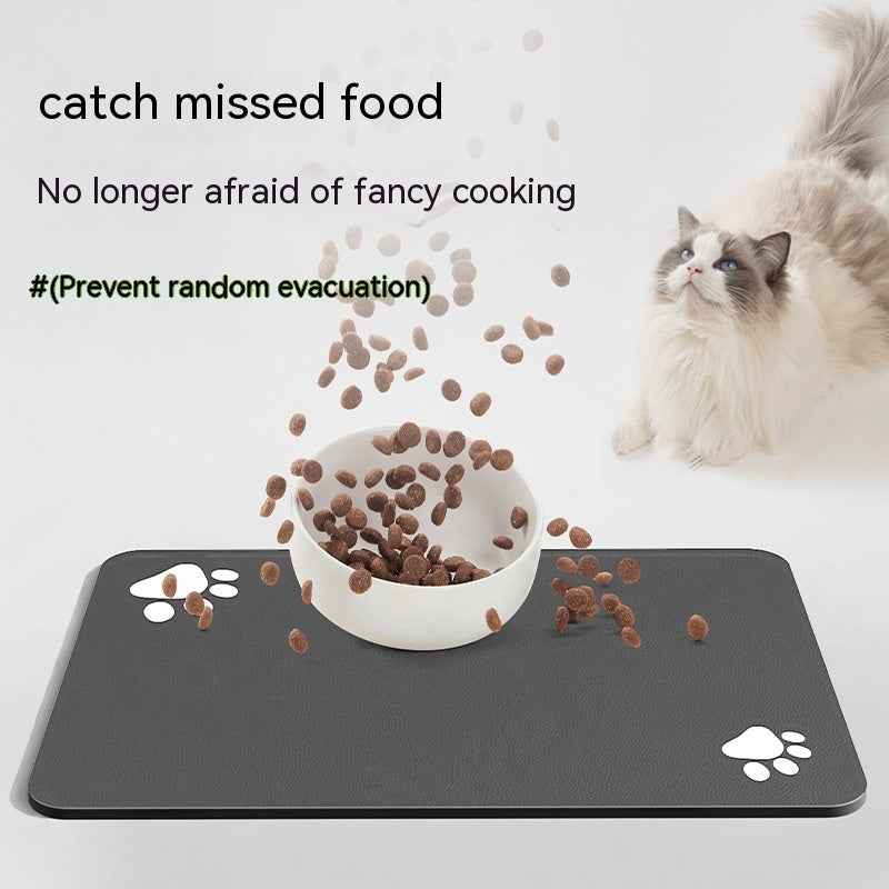 Washable Pet Pad – For Tidy, Stress-Free Mealtimes!