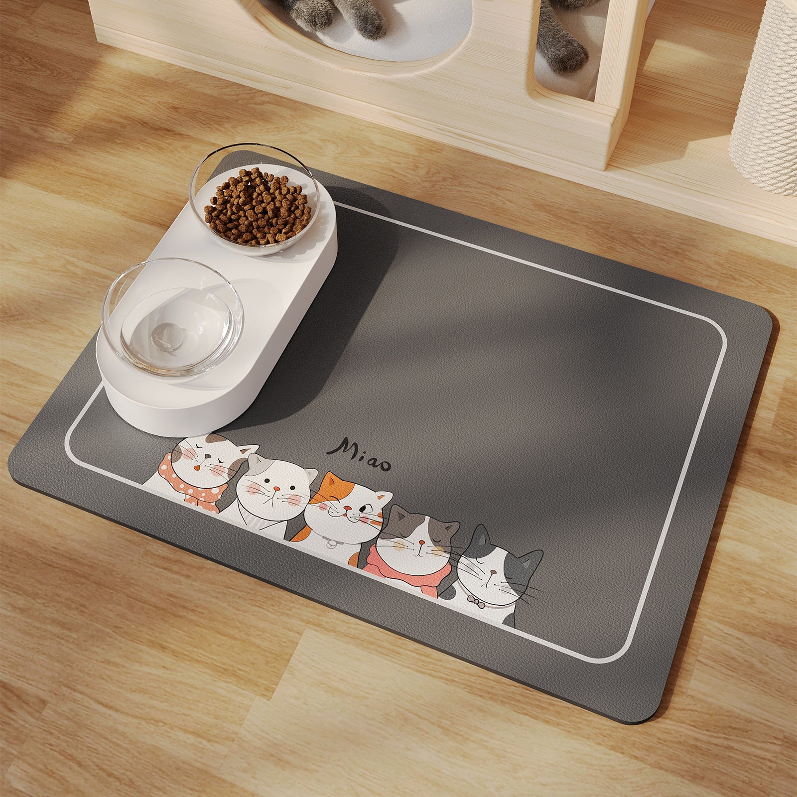 Simple, Stylish, and Washable – The Perfect Pet Mat!