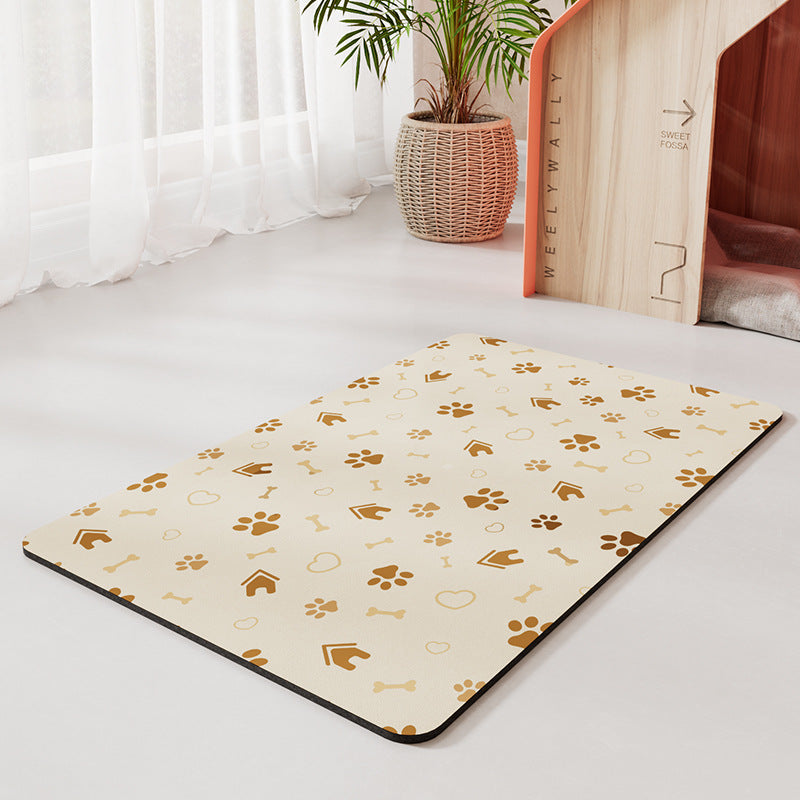 Simple, Stylish, and Washable – The Perfect Pet Mat!