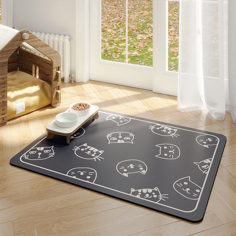 Simple, Stylish, and Washable – The Perfect Pet Mat!