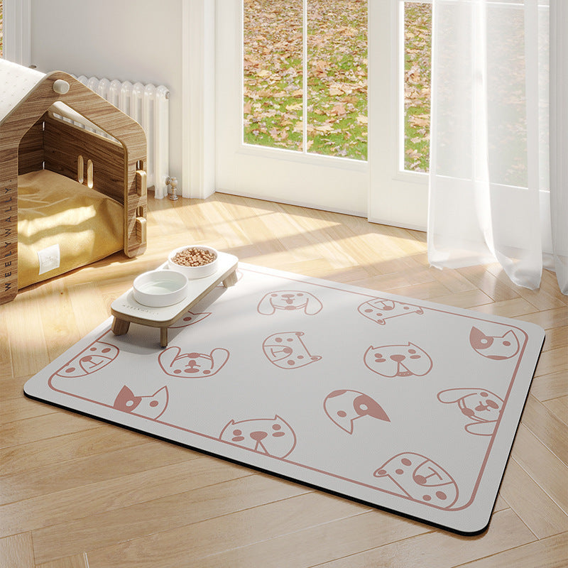 Simple, Stylish, and Washable – The Perfect Pet Mat!