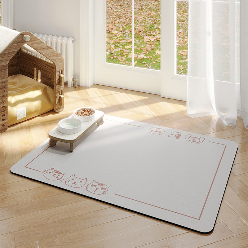 Simple, Stylish, and Washable – The Perfect Pet Mat!